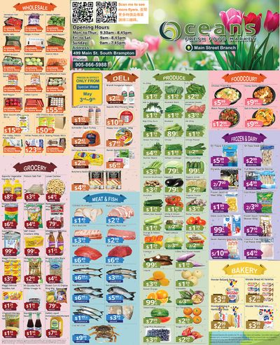 Oceans Fresh Food Market catalogue in Mississauga | Oceans Fresh Food Market Main Street Branch | 2024-05-03 - 2024-05-17