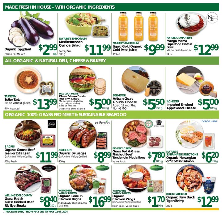 Nature's Emporium catalogue in Vaughan | Eat Well Live Better | 2024-05-03 - 2024-05-22