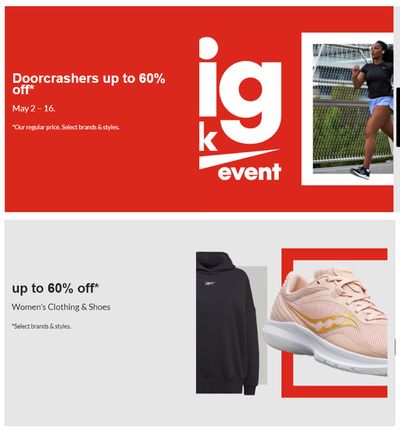 Sport Chek catalogue in Oakville | Save Up To 60% Off | 2024-05-03 - 2024-05-16