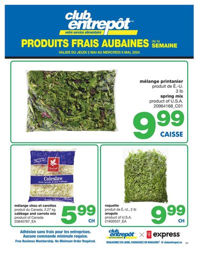Wholesale Club catalogue in Trois-Rivières | Wholesale Club Weekly ad | 2024-05-02 - 2024-05-08