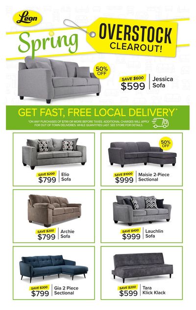 Home & Furniture offers in Gander | Corporate Stores in Leon's | 2024-05-03 - 2024-05-09