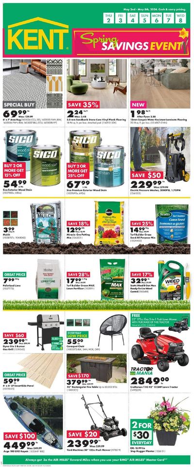 Garden & DIY offers in Harbour Main-Chapel's Cove-Lakeview | Kent weekly flyer in Kent | 2024-05-02 - 2024-05-08