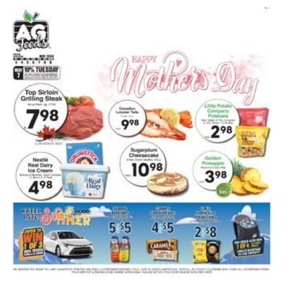 Grocery offers in Coronation | AG Foods weekly flyer in AG Foods | 2024-05-04 - 2024-05-18
