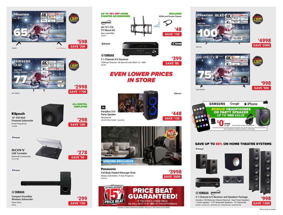 Visions Electronics catalogue in Grande Prairie | Flyer | 2024-05-03 - 2024-05-09