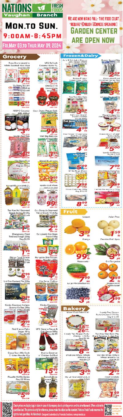 Nations Fresh Foods catalogue in Hamilton | Weekly special Nations Fresh Foods | 2024-05-04 - 2024-05-18