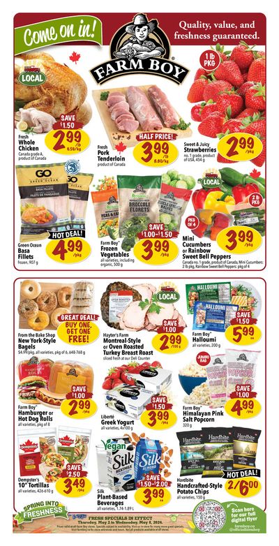 Grocery offers in Ottawa | Farm Boy weekly flyer in Farm Boy | 2024-05-05 - 2024-05-19