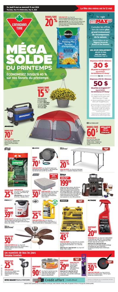 Canadian Tire catalogue in Carignan | Canadian Tire weekly flyer | 2024-05-09 - 2024-05-15