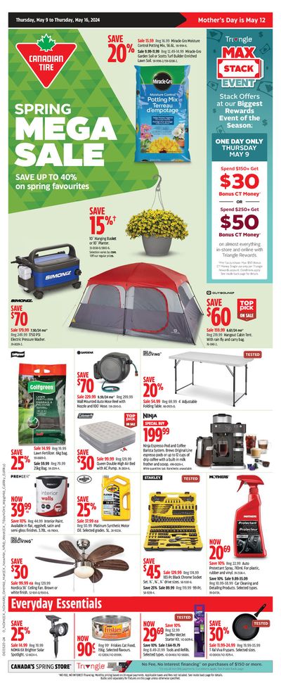 Garden & DIY offers in Emerald Park | Canadian Tire weekly flyer in Canadian Tire | 2024-05-09 - 2024-05-16
