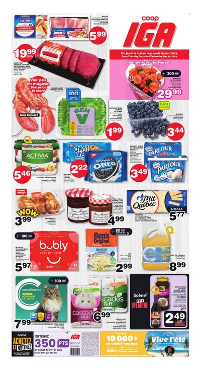 Grocery offers in beauceville | IGA Extra weekly flyer in IGA Extra | 2024-05-09 - 2024-05-15