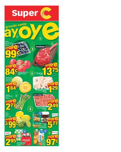 Grocery offers in Baie-du-Febvre | Super C Circulaire in Super C | 2024-05-09 - 2024-05-15