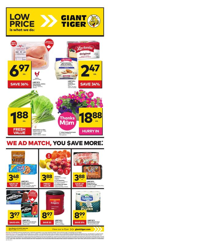 Giant Tiger catalogue in Bridgewater | Weekly Flyer_ | 2024-05-08 - 2024-05-14