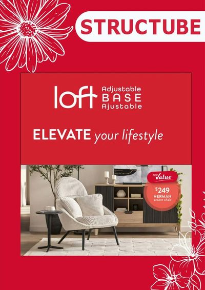Home & Furniture offers in Sherbrooke QC | Elevate Your Lifestyle in Structube | 2024-05-07 - 2024-05-21
