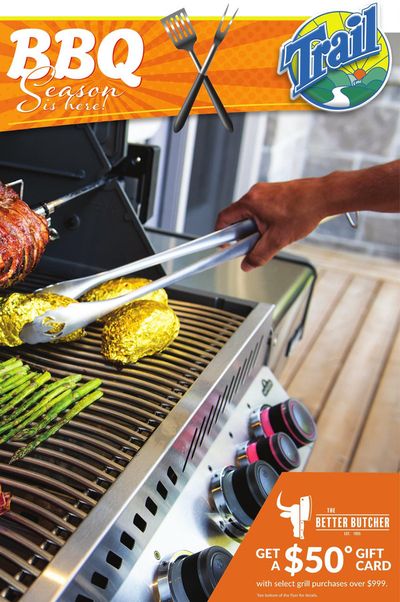 Electronics offers in Kelowna | BBQ Season Is Here in Trail Appliances | 2024-05-07 - 2024-05-08