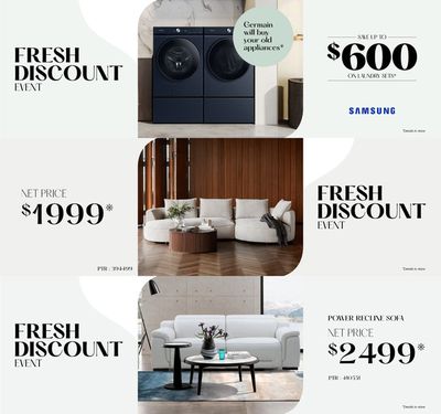 Home & Furniture offers in Laval | Frsh Discount Event in Germain Larivière | 2024-05-07 - 2024-05-21