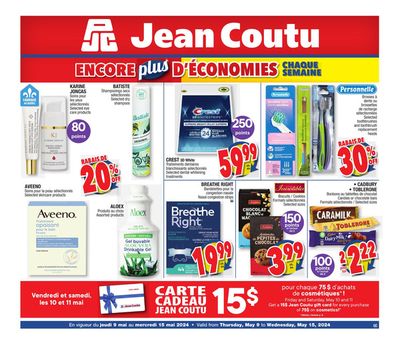 Jean Coutu catalogue in Saint-Lambert | ENCORE plus D'ÉCONOMIES | 2024-05-09 - 2024-05-15