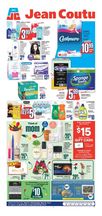 Jean Coutu catalogue in Carleton-sur-Mer | Weekly Flyer | 2024-05-09 - 2024-05-15