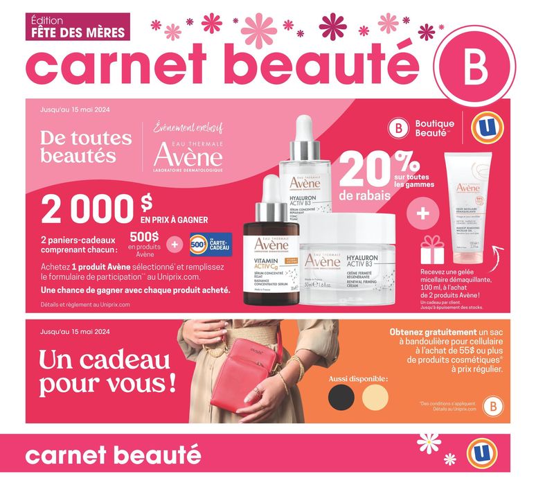 Uniprix catalogue in Sainte-Thérèse | Carnet beauté | 2024-05-09 - 2024-05-15