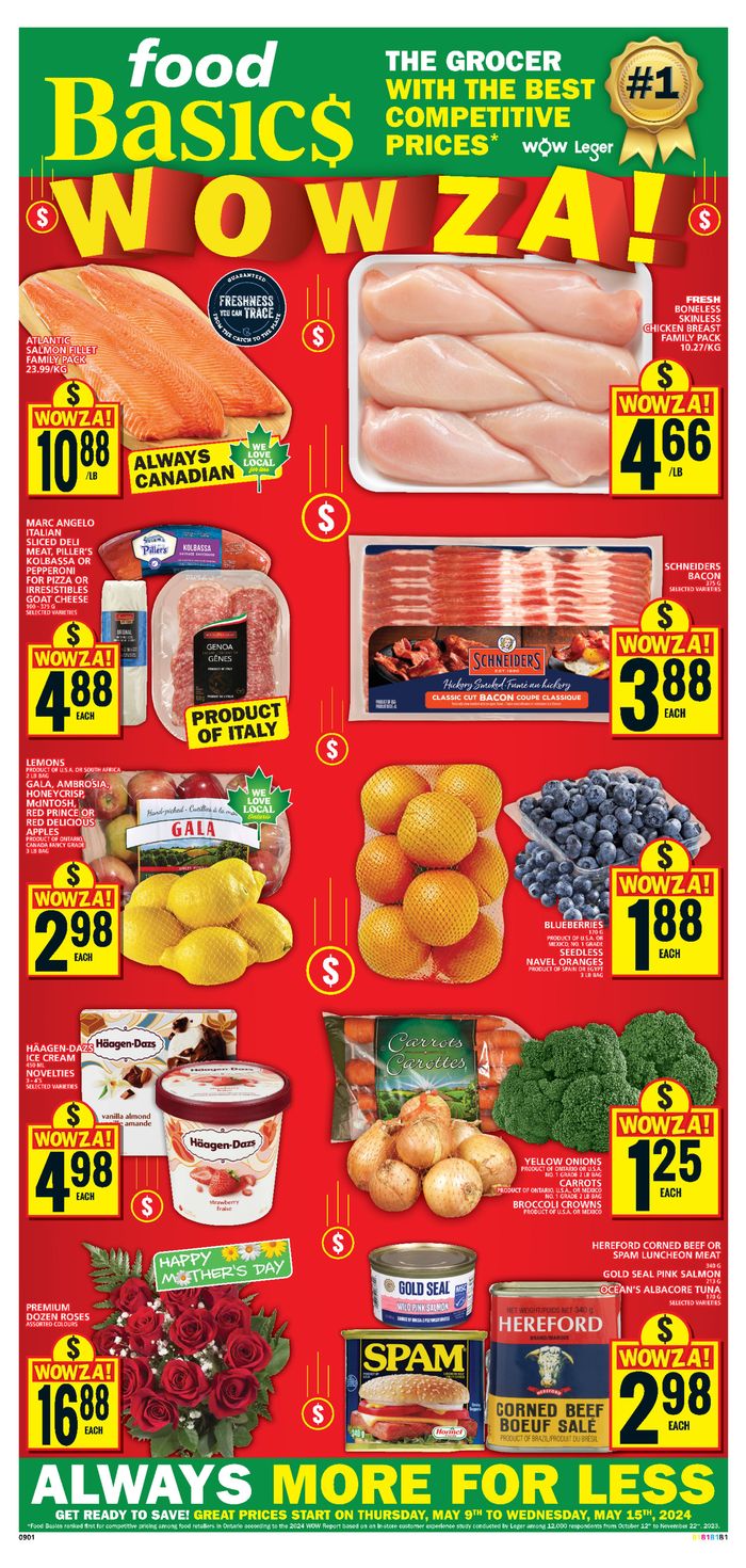 Food Basics catalogue in Mildmay ON | Food Basics weekly flyer | 2024-05-09 - 2024-05-15