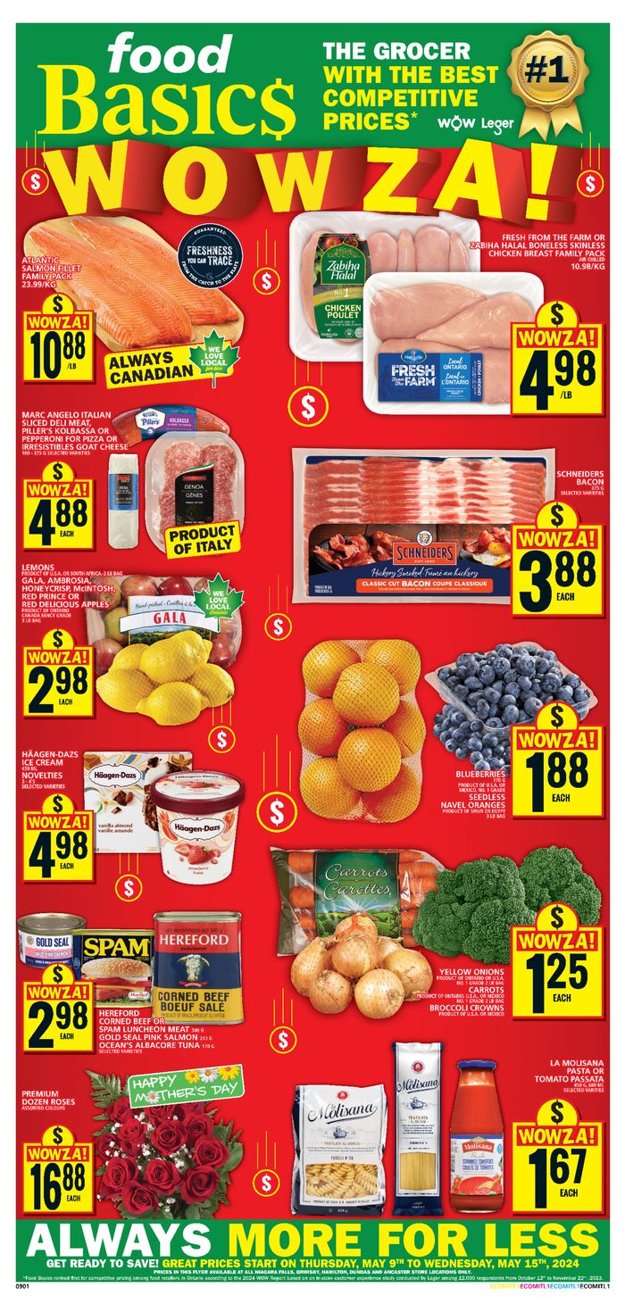 Food Basics catalogue in St. Catharines | Food Basics weekly flyer | 2024-05-09 - 2024-05-15