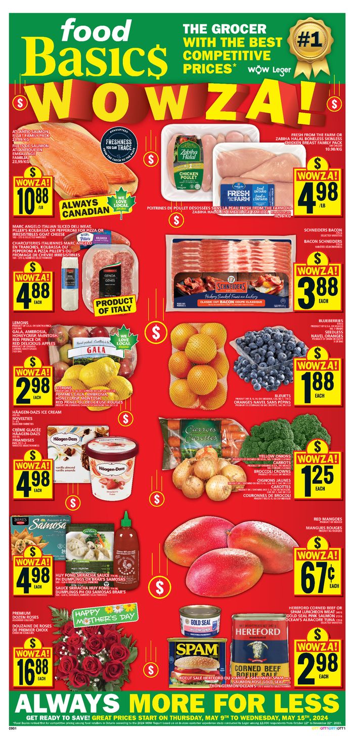 Food Basics catalogue in Ottawa | Food Basics weekly flyer | 2024-05-09 - 2024-05-15