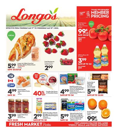 Longo's catalogue in Oakville | Weekly Flyer | 2024-05-09 - 2024-05-15