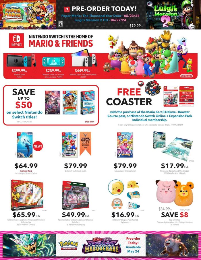 Game Stop catalogue in Vancouver | Game Stop Weekly ad | 2024-05-03 - 2024-05-19