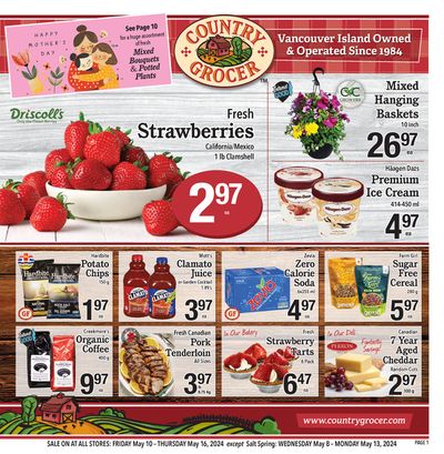 Country Grocer catalogue in Nanaimo | Country Grocer Weekly Deals | 2024-05-08 - 2024-05-22
