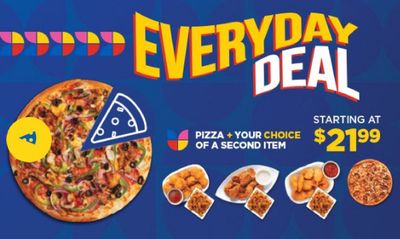 Restaurants offers in Red Deer | Everyday Deal in Pizza 73 | 2024-05-08 - 2024-05-22