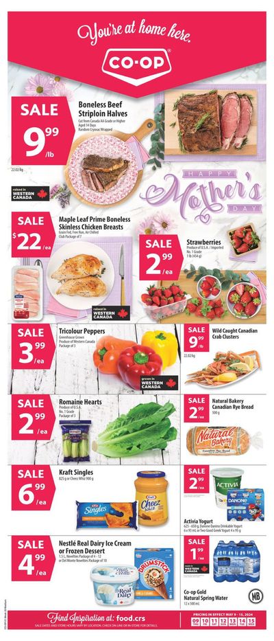 Grocery offers in La Broquerie | Mother's Day Sale in Co-op Food | 2024-05-09 - 2024-05-15