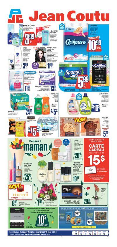 Jean Coutu catalogue in Gatineau | Weekly Flyer | 2024-05-09 - 2024-05-15