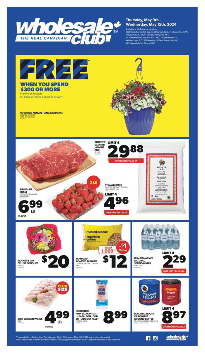 Wholesale Club catalogue in Weyburn | Hit Of The Month | 2024-05-09 - 2024-05-15
