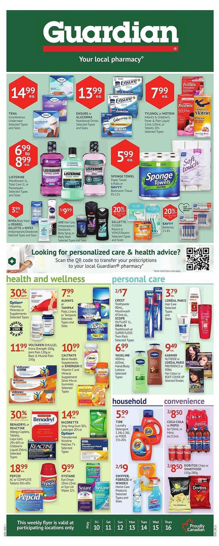 Guardian Pharmacy catalogue in Whitchurch-Stouffville | Weekly Specials | 2024-05-09 - 2024-05-15