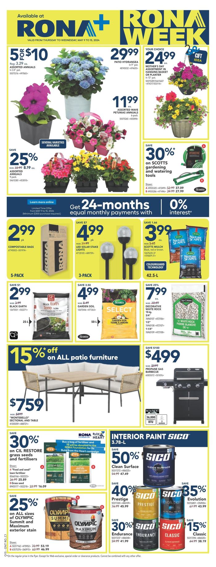 RONA catalogue in Mississauga | RONA Weekly ad | 2024-05-09 - 2024-05-15
