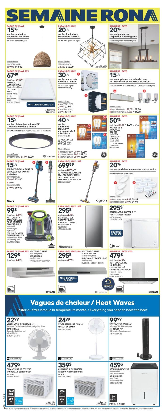 RONA catalogue in Côte Saint-Luc | RONA Weekly ad | 2024-05-09 - 2024-05-15