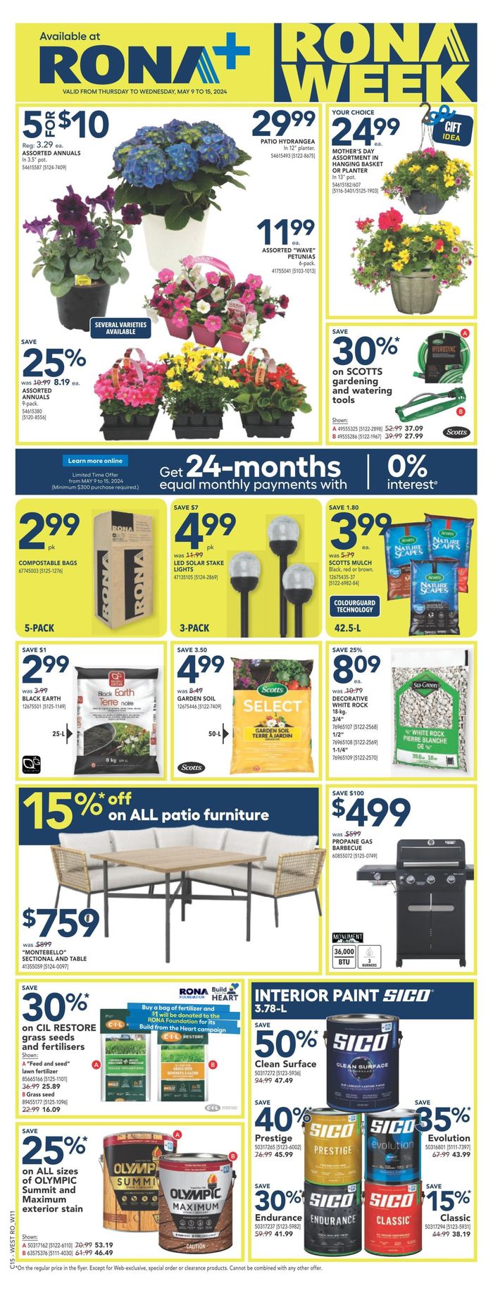 RONA catalogue in Edmonton | RONA Weekly ad | 2024-05-09 - 2024-05-15
