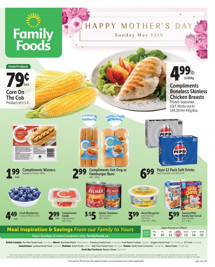 Family Foods catalogue in Calgary | Family Foods weekly flyer | 2024-05-09 - 2024-05-23