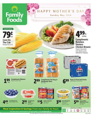 Grocery offers in Gilbert Plains | Family Foods weekly flyer in Family Foods | 2024-05-09 - 2024-05-23