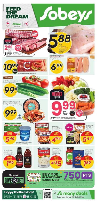 Sobeys catalogue in Moncton | Sobeys Weekly ad | 2024-05-09 - 2024-05-15