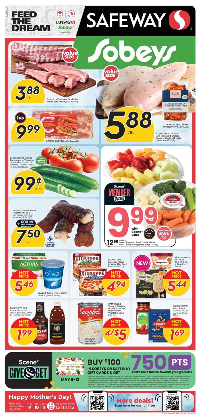 Sobeys catalogue in Moncton | Feed The Dream | 2024-05-09 - 2024-05-15