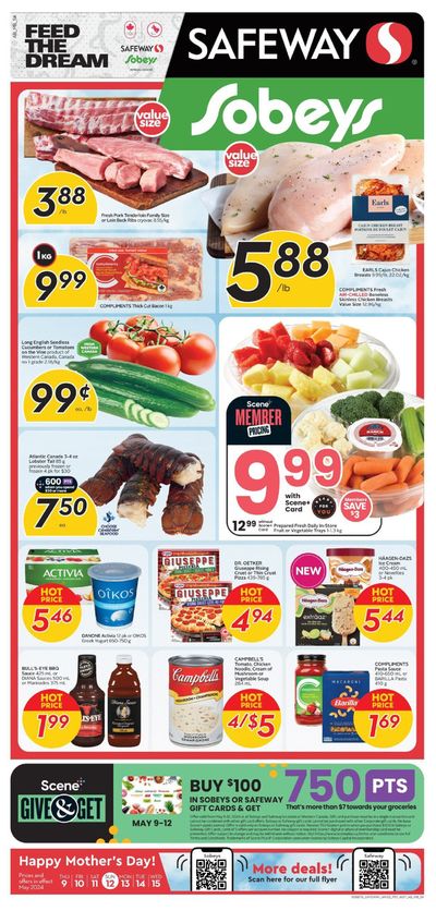 Grocery offers in Toronto | Feed The Dream in Sobeys | 2024-05-09 - 2024-05-15