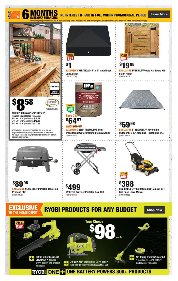 Home Depot catalogue in Vaughan | Weekly Flyer_CP | 2024-05-09 - 2024-05-15