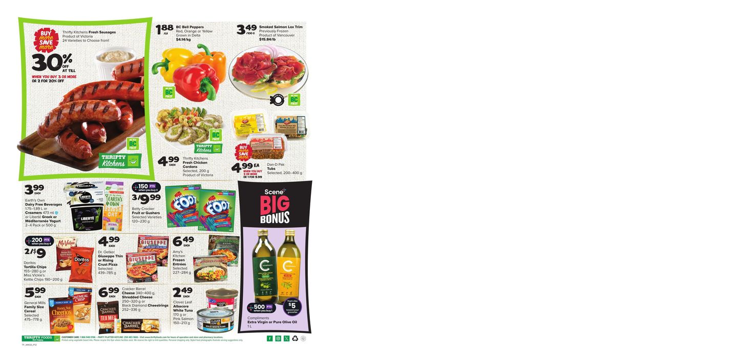 Thrifty Foods catalogue in Victoria BC | Weekly Flyer | 2024-05-09 - 2024-05-15
