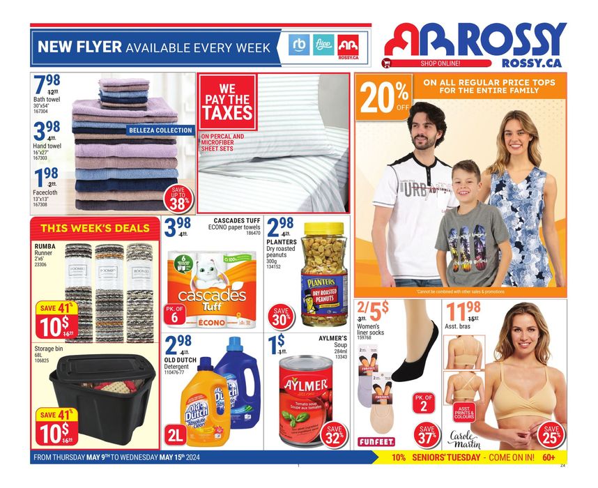 Rossy catalogue | Weekly Ad | 2024-05-09 - 2024-05-15