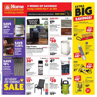 Garden & DIY offers in Vancouver | Home Hardware weekly flyer in Home Hardware | 2024-05-09 - 2024-05-09