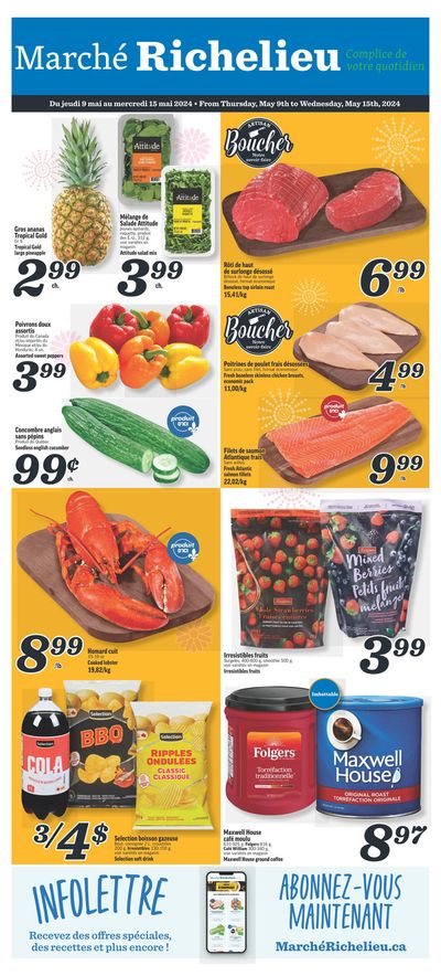 Grocery offers in Bedford QC | Weekly Specials in Marché Richelieu | 2024-05-09 - 2024-05-15