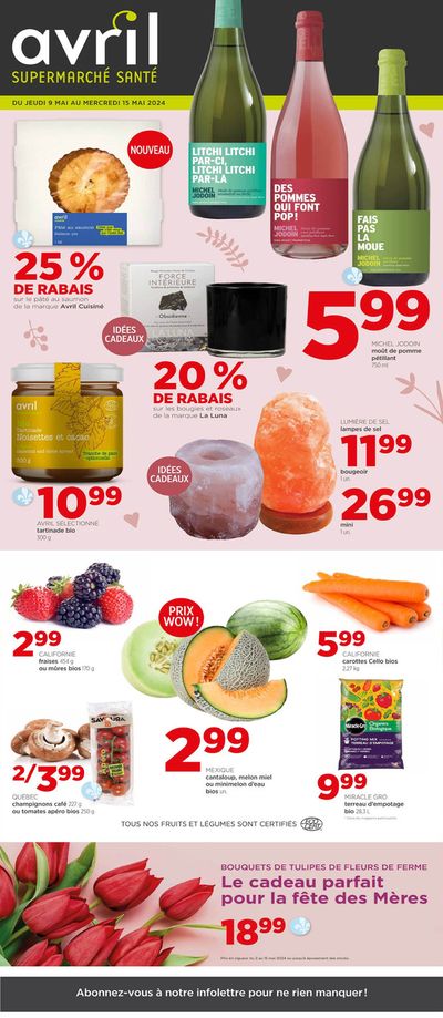 Grocery offers in Charny | Avril Supermarche Sante in Avril | 2024-05-09 - 2024-05-15