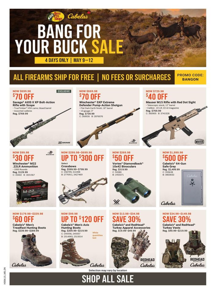 Bass Pro Shop catalogue in Regina | Bang For Your Buck Sale | 2024-05-09 - 2024-05-12