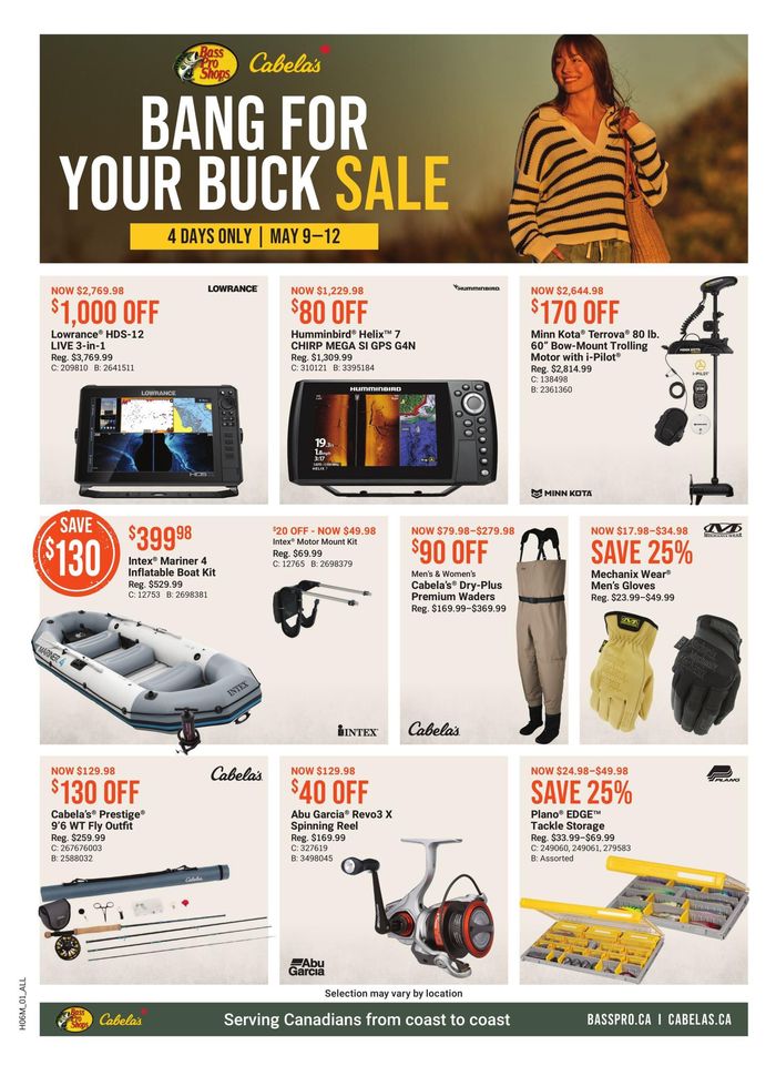 Bass Pro Shop catalogue in Richmond | Bang For Your Buck Sale | 2024-05-09 - 2024-05-12