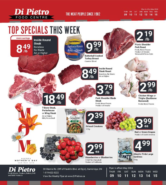 Di Pietro catalogue in Kitchener | Top Specials This Week | 2024-05-09 - 2024-05-15