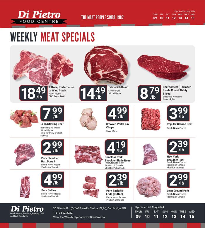 Di Pietro catalogue in Kitchener | Top Specials This Week | 2024-05-09 - 2024-05-15